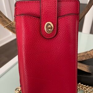 Coach Red Crossbody Bag